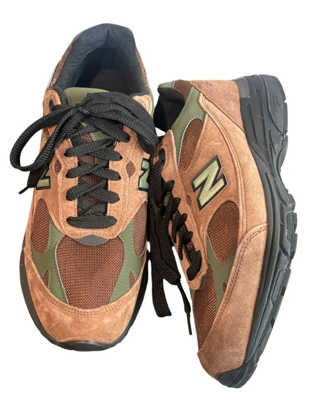 New Balance x Aime Leon Dore MR993 Sneakers in Beef & Broccoli